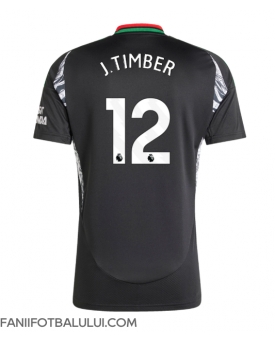 Arsenal Jurrien Timber #12 Tricou Fotbal Replică 2024-25 Barbati Deplasare